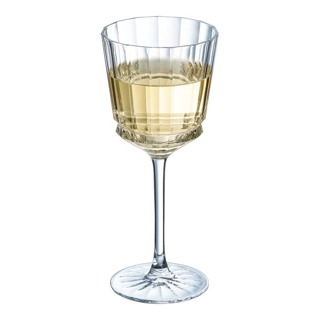 Cristal d'Arques Set of 6 Macassar White Wine Glass 25cl