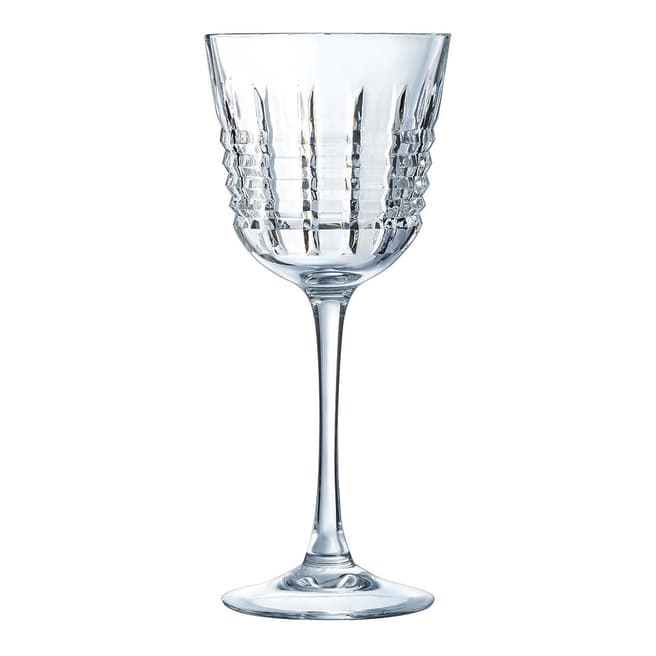 Cristal d'Arques Set of 6 Rendez Vous White Wine Glass 25cl