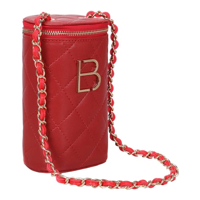 Lucky Bees Red Crossbody Bag