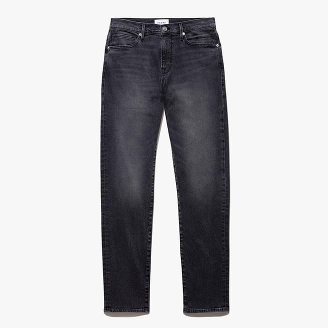 Frame Black Faded L'Homme Stretchy Jeans