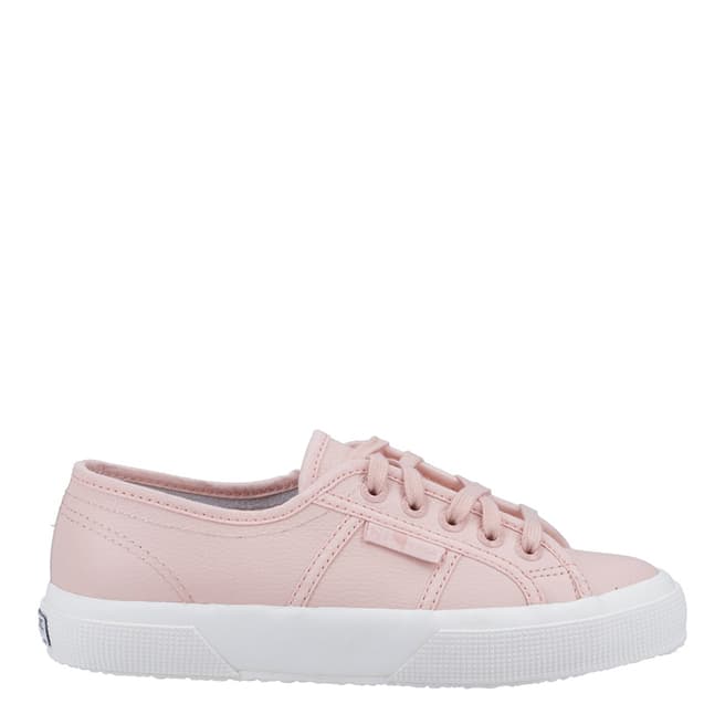 Superga Pink Leather 2750 Trainers