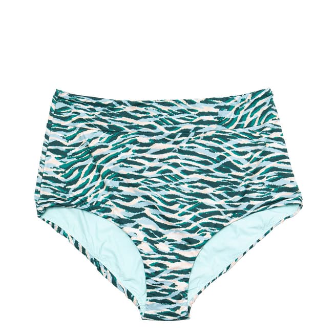 Seafolly Green Wild at Heart High Waisted Pant 