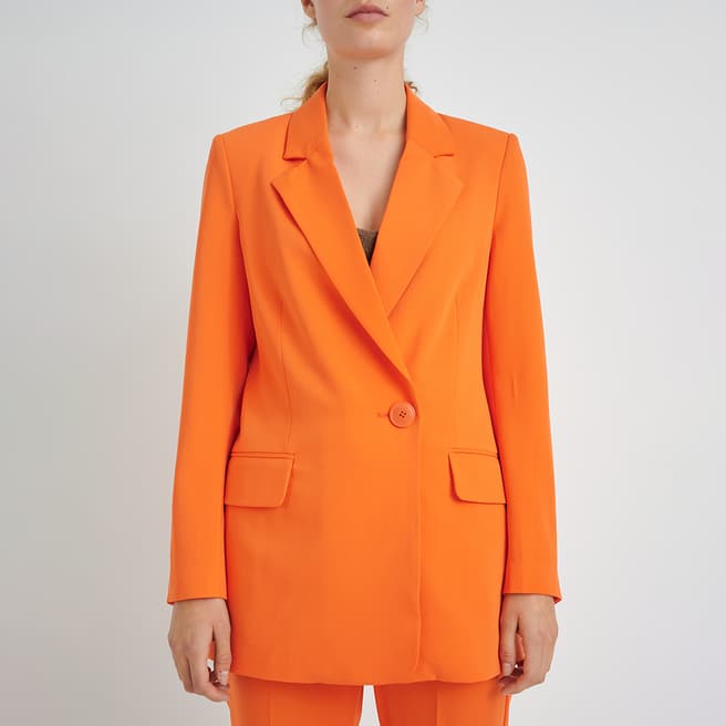 Inwear Orange Adian Single Breasted Blazer