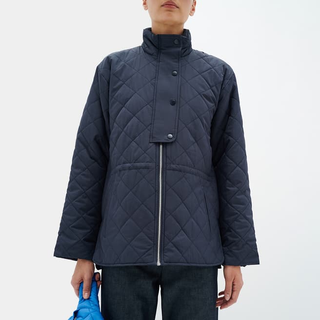 Inwear Navy Mopal Quilted Jacket