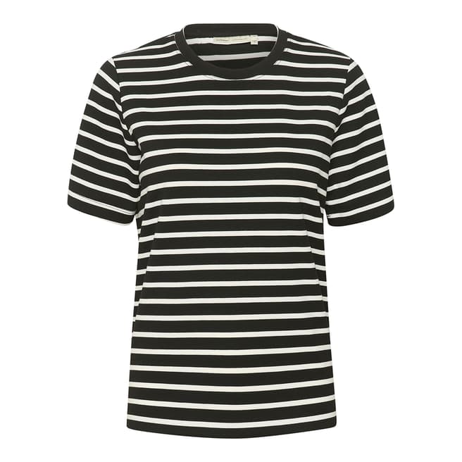 Inwear White/Black Stripe T-Shirt