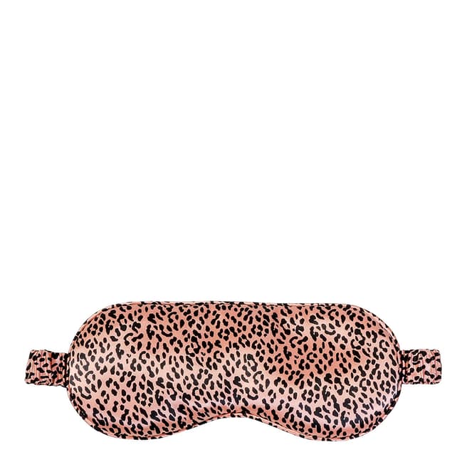 Slip Rose Gold Leopard Sleep Mask