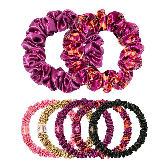 Slip Super Bloom Mega Set Scrunchies - Set Of 7