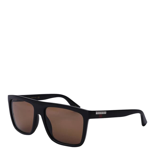 Gucci Men's Brown Gucci Sunglasses 59mm