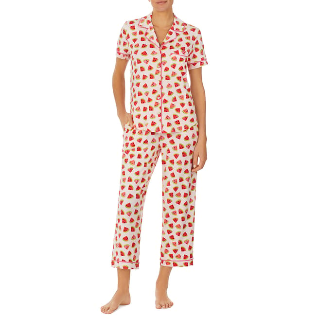 Kate Spade Watermelon Cropped Pyjama Set