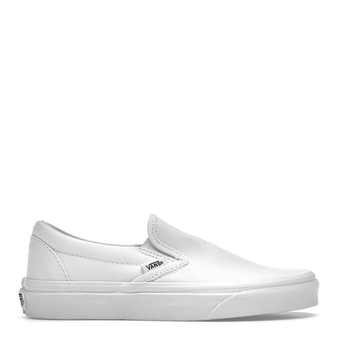Vans Unisex True White UA Classic Slip On Shoes