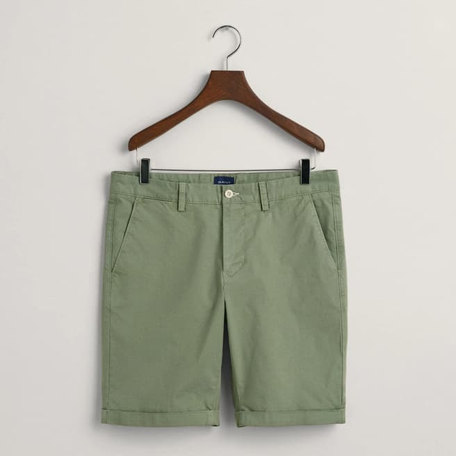 Gant Green Allister Sunfaded Shorts