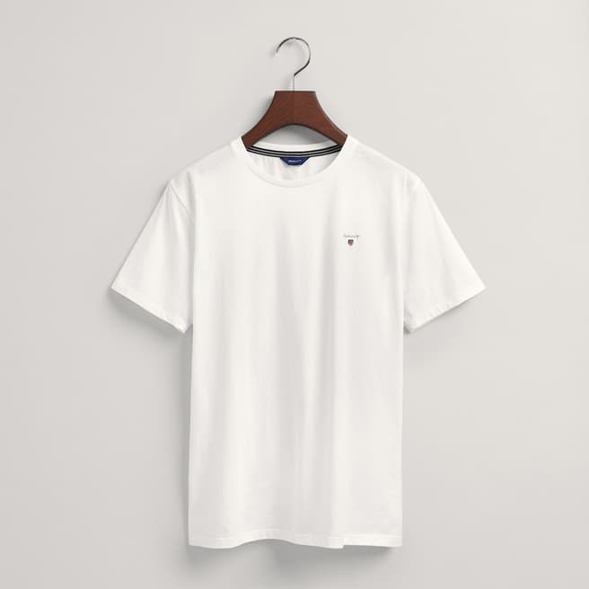 Gant Teen White Branded T-Shirt
