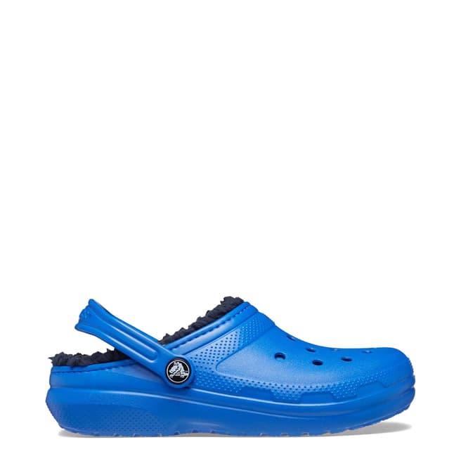 Crocs Junior Blue Classic Lined Clog