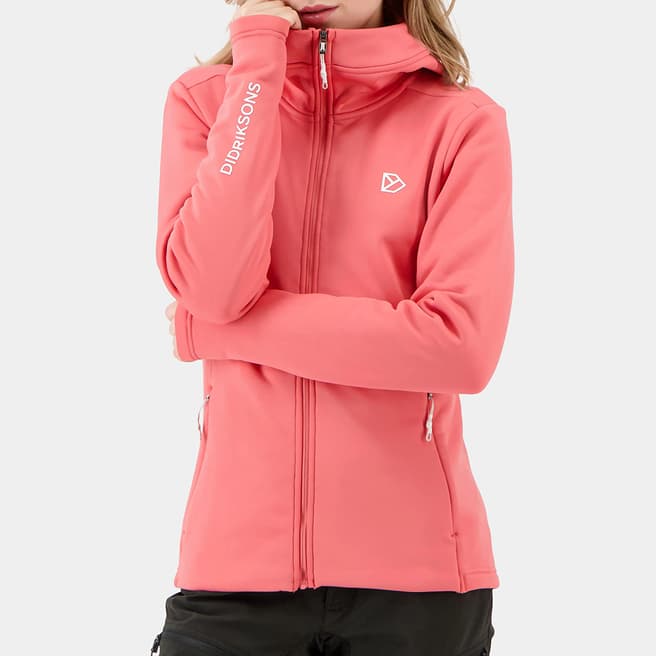 Didriksons Pink Anneli Full-Zip Stretch Jacket