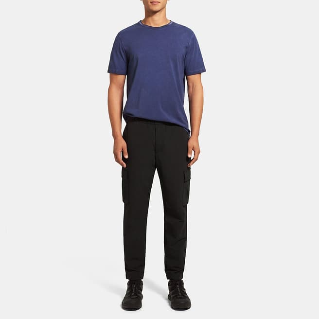 Theory Black Curtis Cargo Trousers
