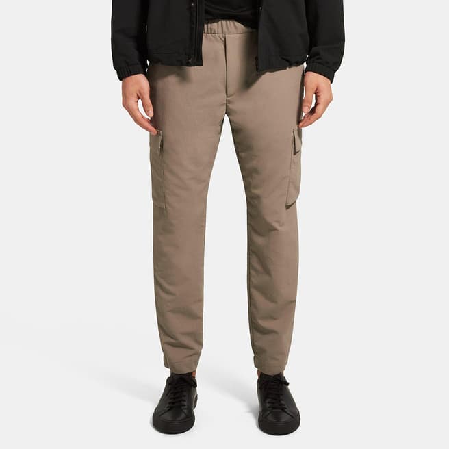 Theory Brown Curtis Cargo Trousers