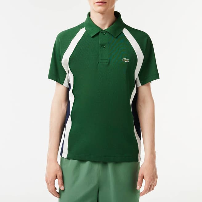 Lacoste Green Embroidered Polo Shirt