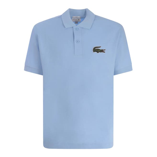 Lacoste Light Blue Large Crest Polo Shirt