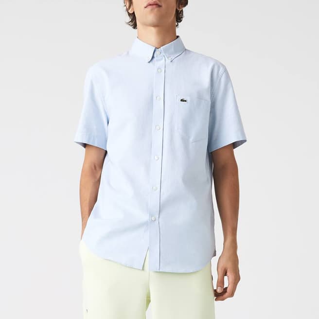 Lacoste Light Blue Short Sleeve Shirt