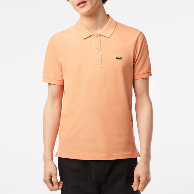 Lacoste Orange Small Crest Polo Shirt