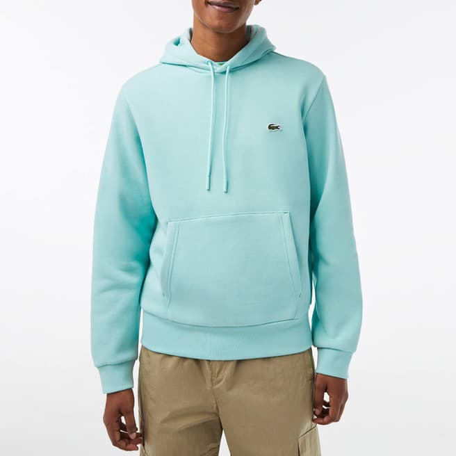 Lacoste Pastel Blue Small Crest Hoodie