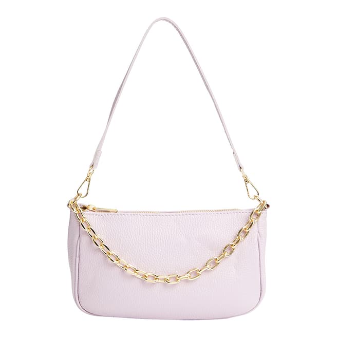 Bella Blanco Lilac Leather Bag