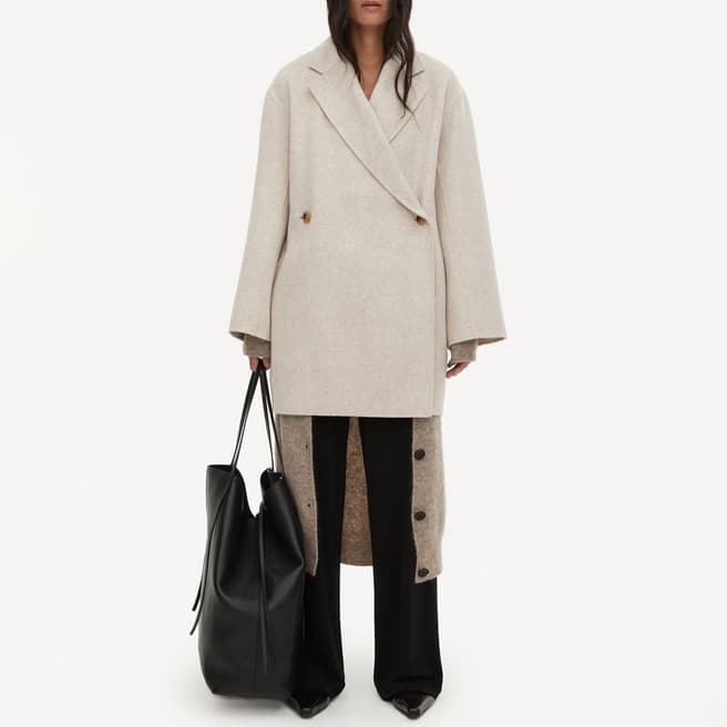 By Malene Birger Sand Ayvia Double Breasted Wool Coat