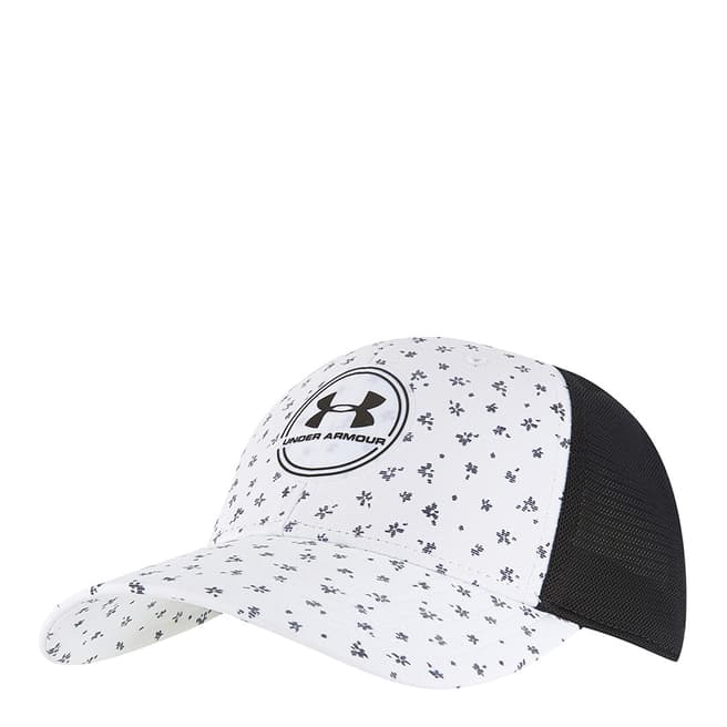 Under Armour White/Black Iso-Chill Driver Cap