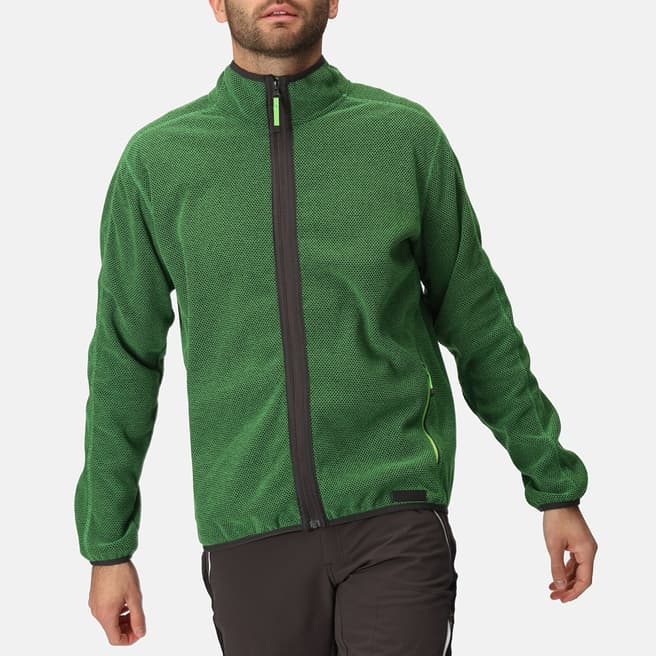 Regatta Green Full Zip Fleece