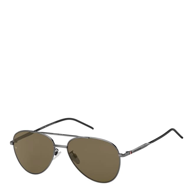 Tommy Hilfiger Men's Brown Tommy Hilfiger Sunglasses 60mm
