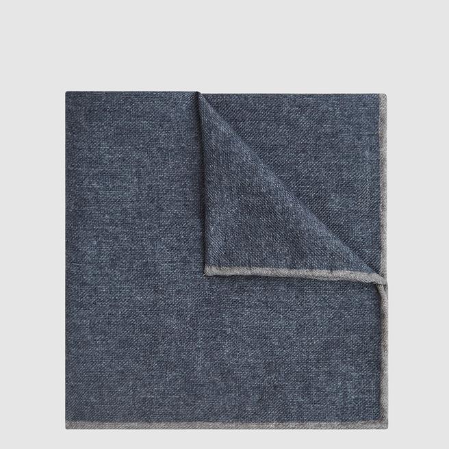 Reiss Blue Halley Handkerchief