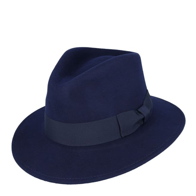 M.Z Unisex Wool Navy Hat