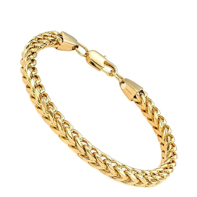 Stephen Oliver 18K Gold Braided Link Bracelet