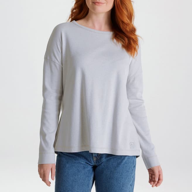 Craghoppers Grey Forres Long Sleeved Top