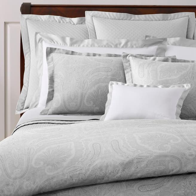 Ralph Lauren Doncaster Silver Standard Pillowcase