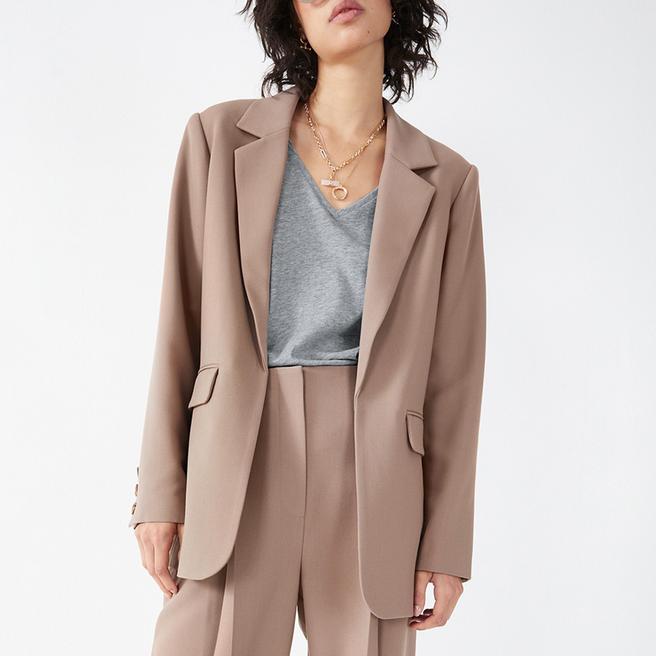 hush Mink Jenna Relaxed Blazer
