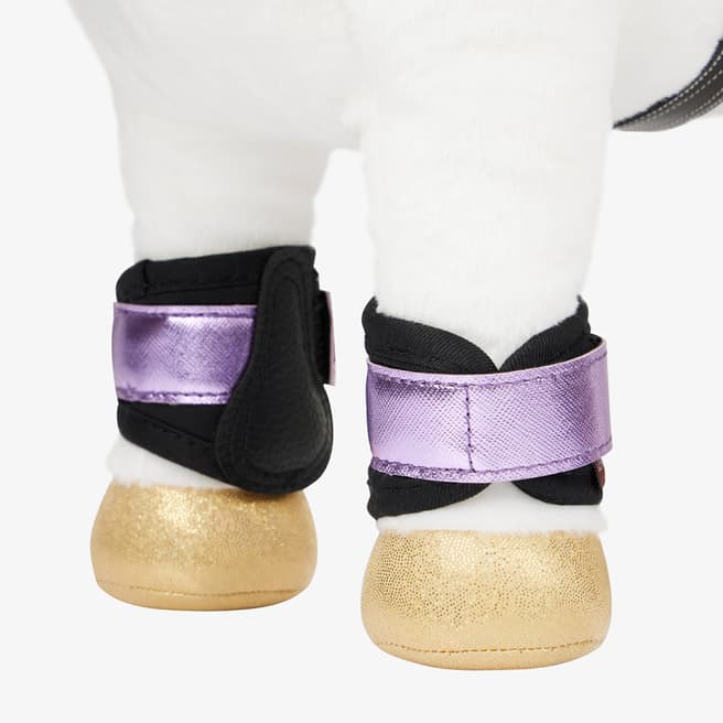 LeMieux Purple Toy Pony Grafter Boots One Size
