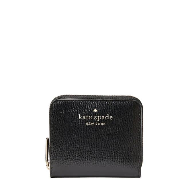 Kate Spade Black Staci Small Zip around Wallet