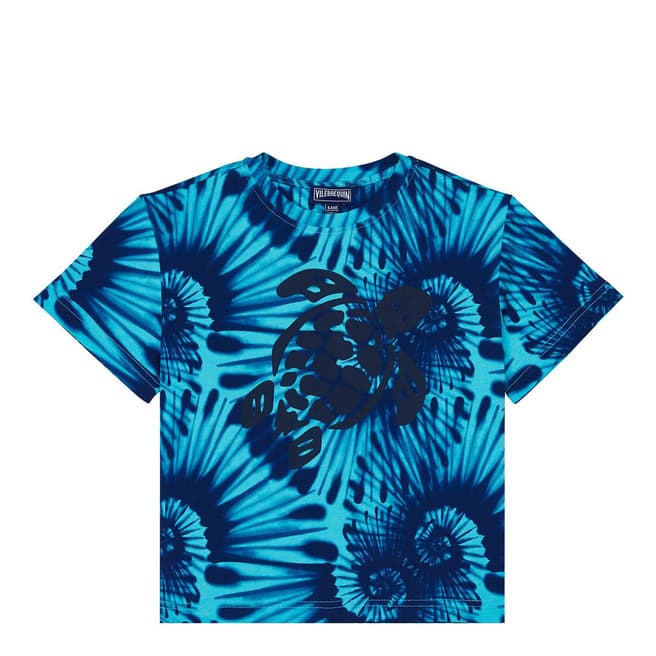 Vilebrequin Navy/Blue Tie-Dye Cotton T-Shirt