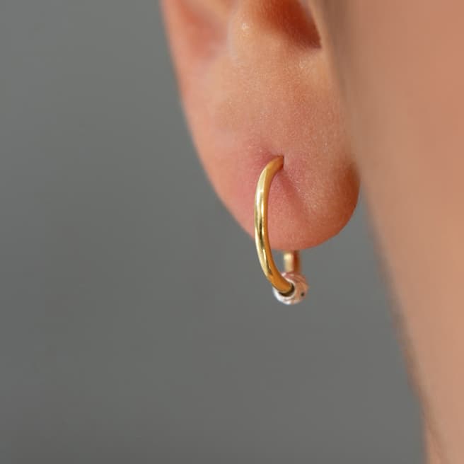 Elika Gold Hoop Earrings