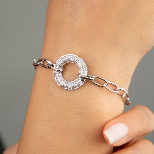Elika Silver Chain Pendant