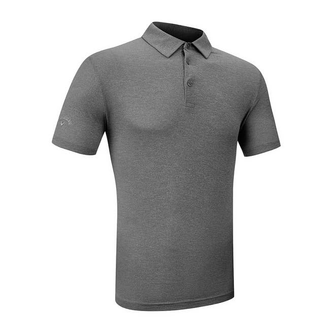 Callaway Grey Callaway Soft Touch Slim Fit Recycled Polo