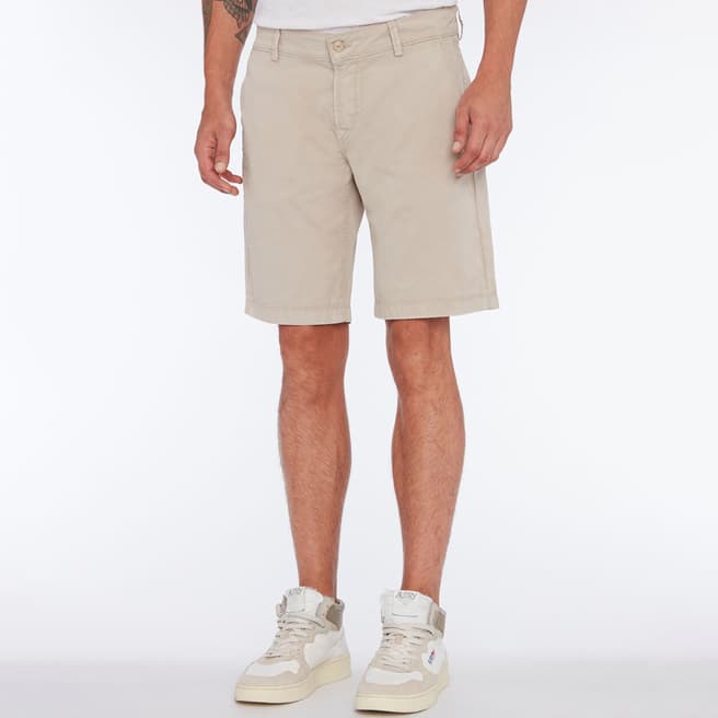 7 For All Mankind Sand Perfect Cotton Blend Chino Shorts
