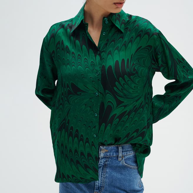 Inwear Green Pauline Pattern Shirt