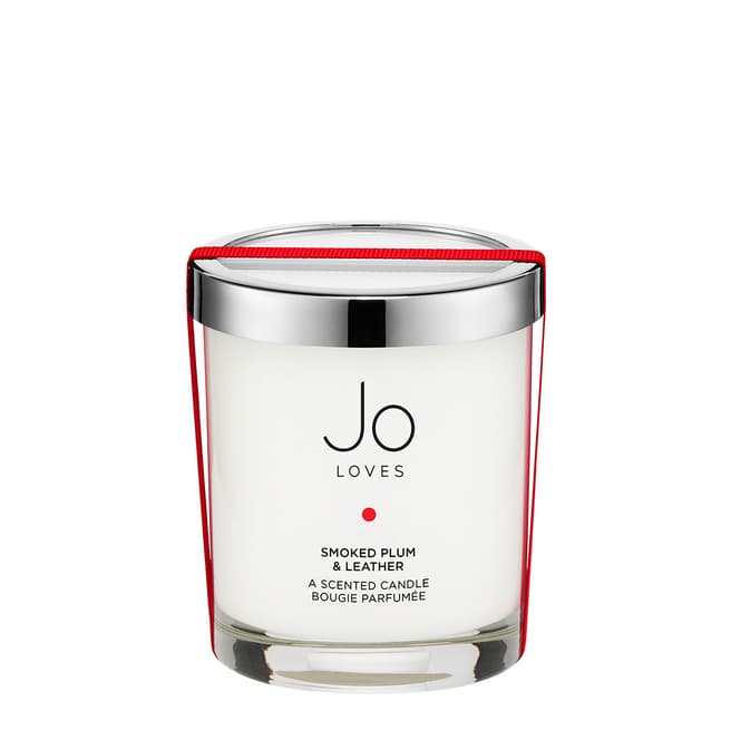 Jo Loves Smoked Plum & Leather Home Candle (185g)