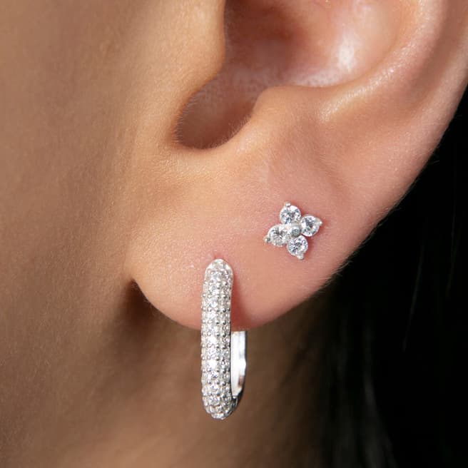 Elika Silver Earrings