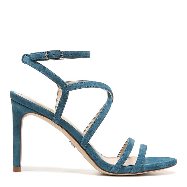 Sam Edelman Blue Strappy Heeled Sandal