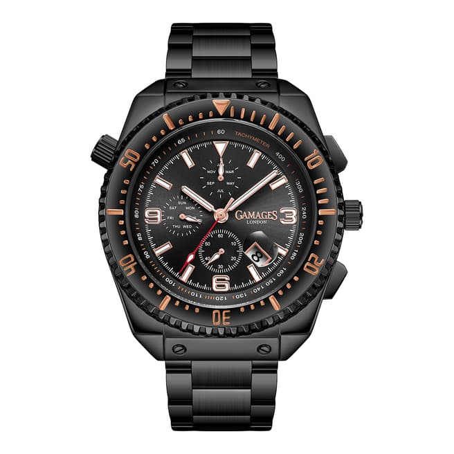 Gamages of London Men's Gamages Of London Limited Edition Black Watch