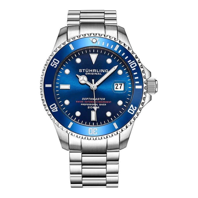 Stuhrling Men's Swiss Automatic Diver Watch