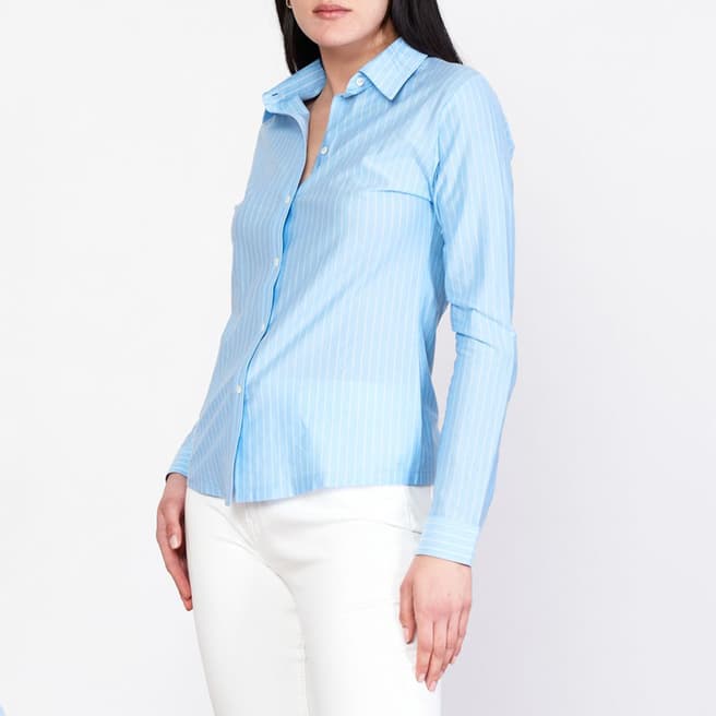 Pennyblack Blue Rosato Cotton Shirt